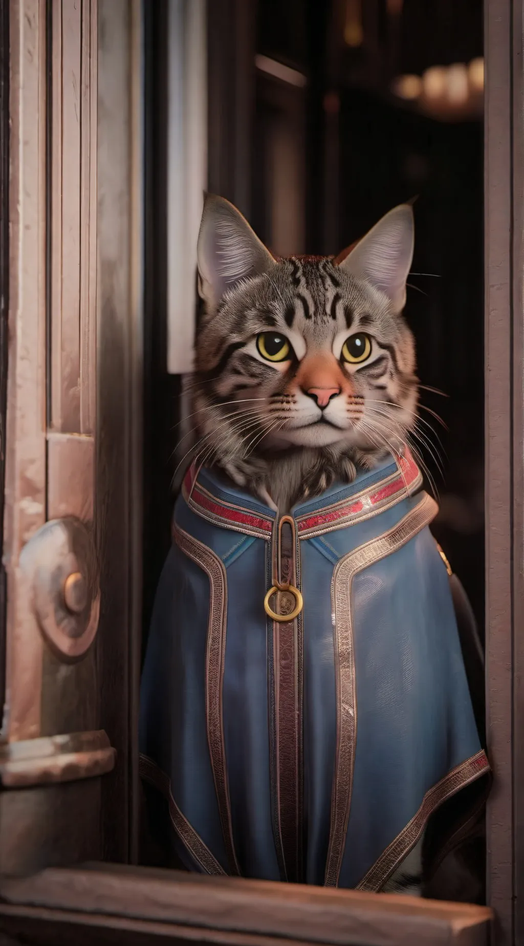 ai character: Catttttt background