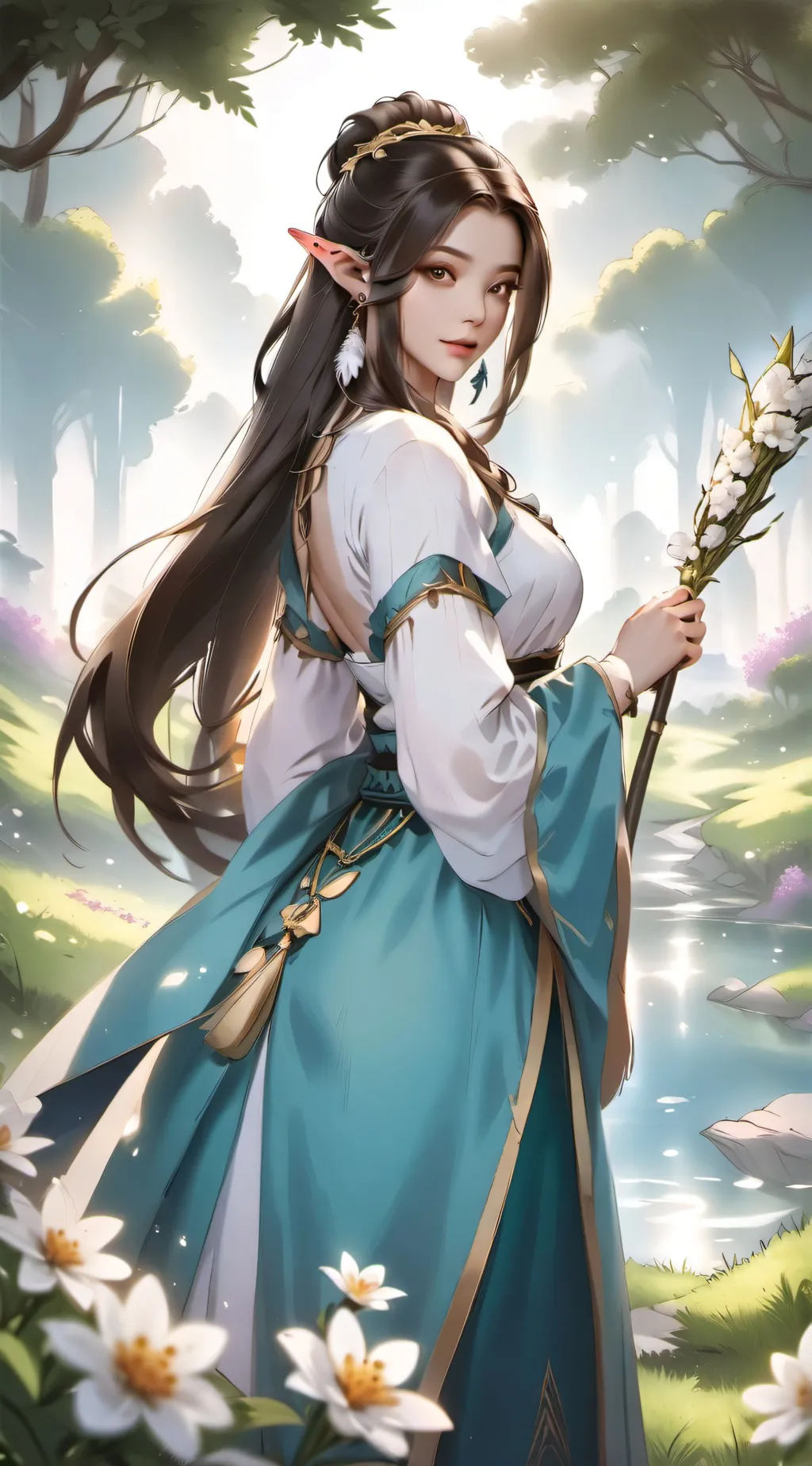 ai character: Lyra background