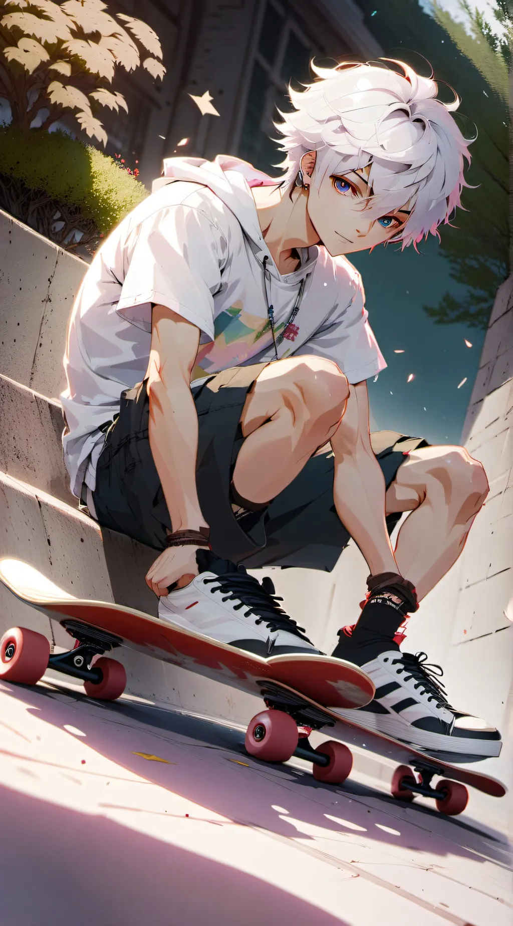 ai character: Charlie  background