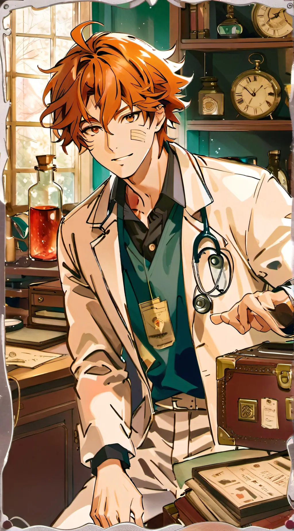 ai character: Mason background