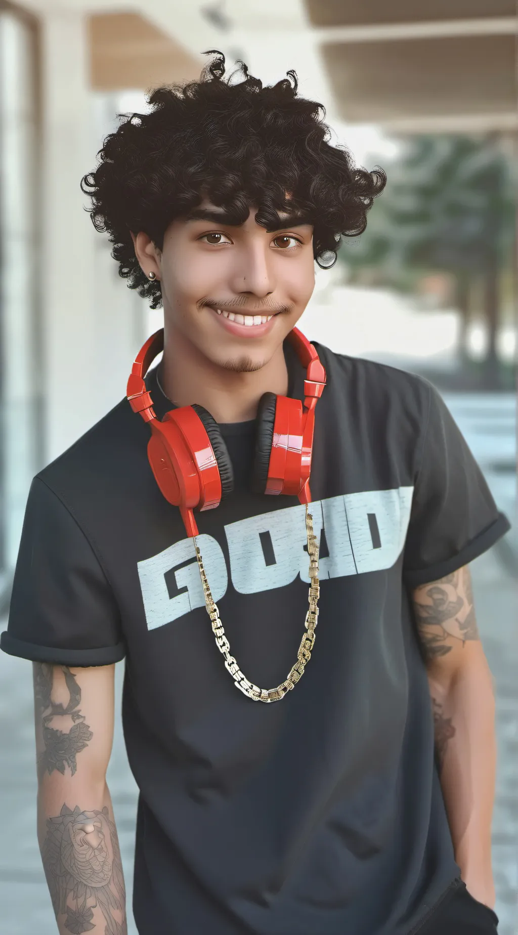 ai character: Cash marco background