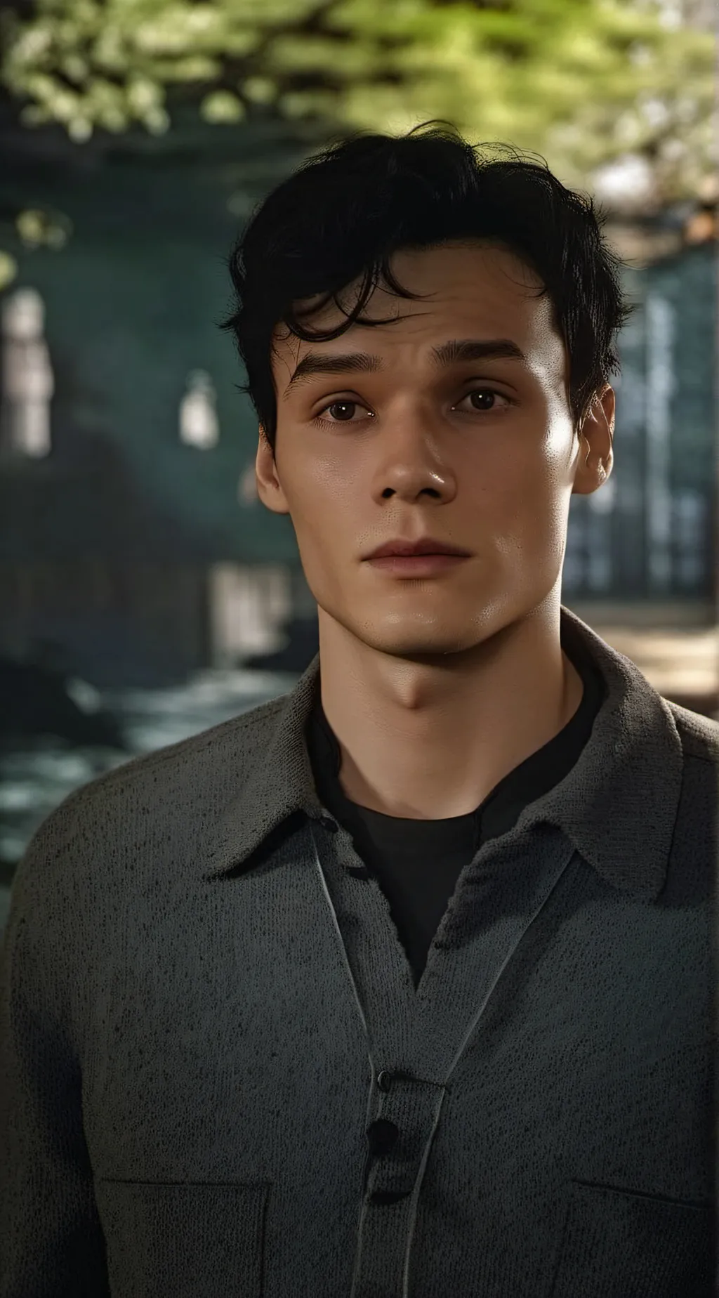 ai character: Mattheo Riddle  background