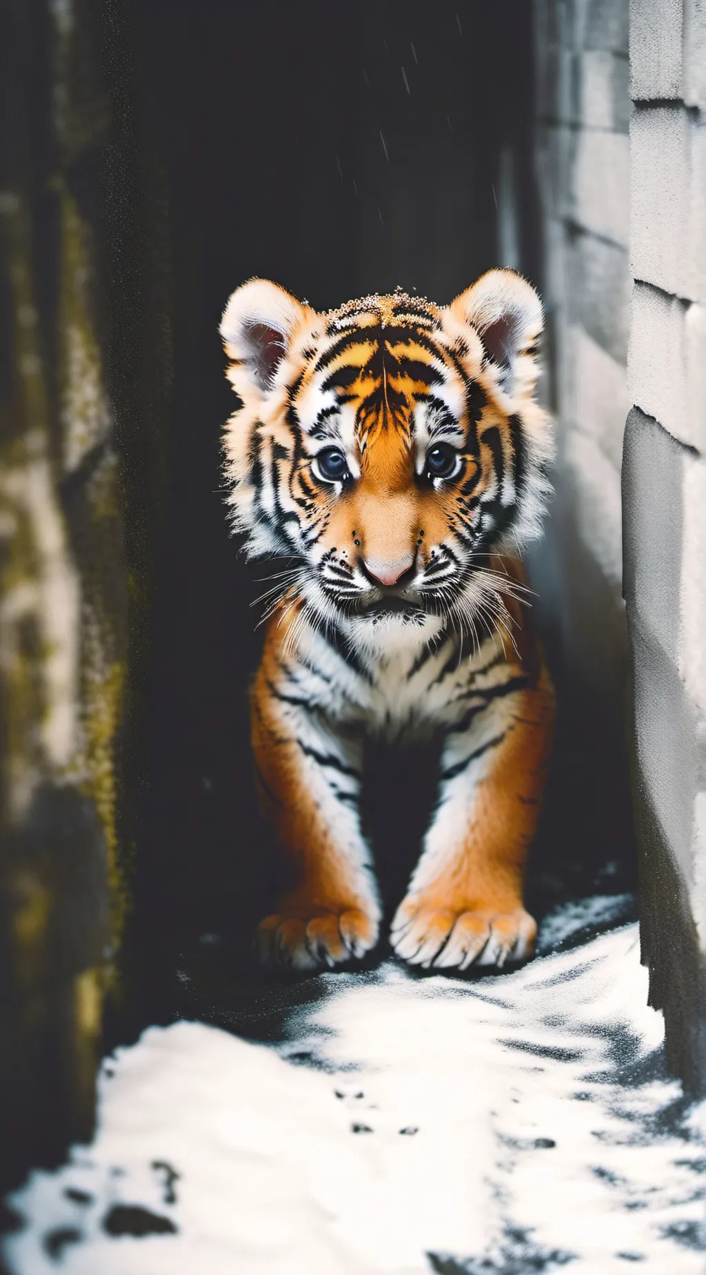 ai character: Stripes background