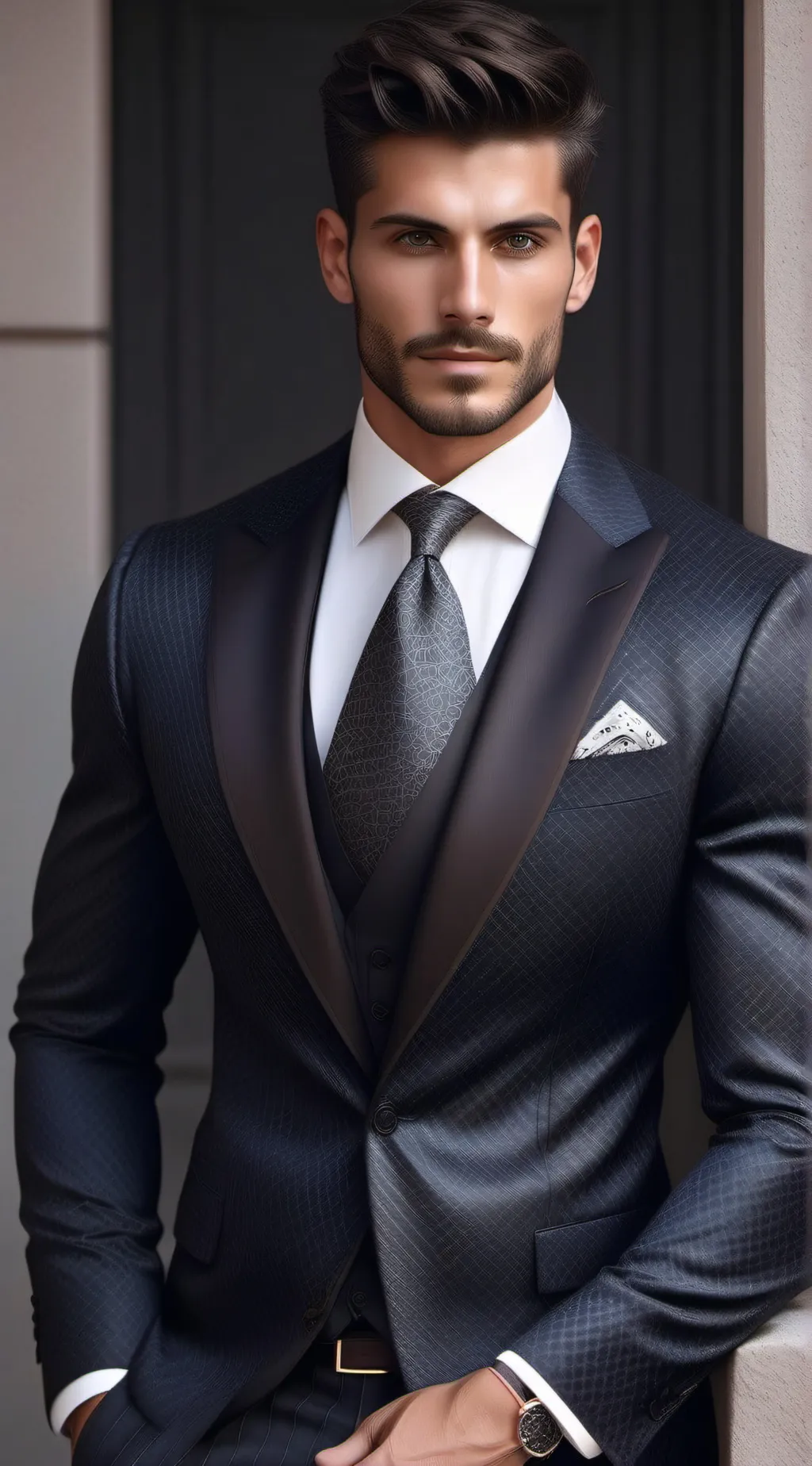 ai character: Luca Moretti  background