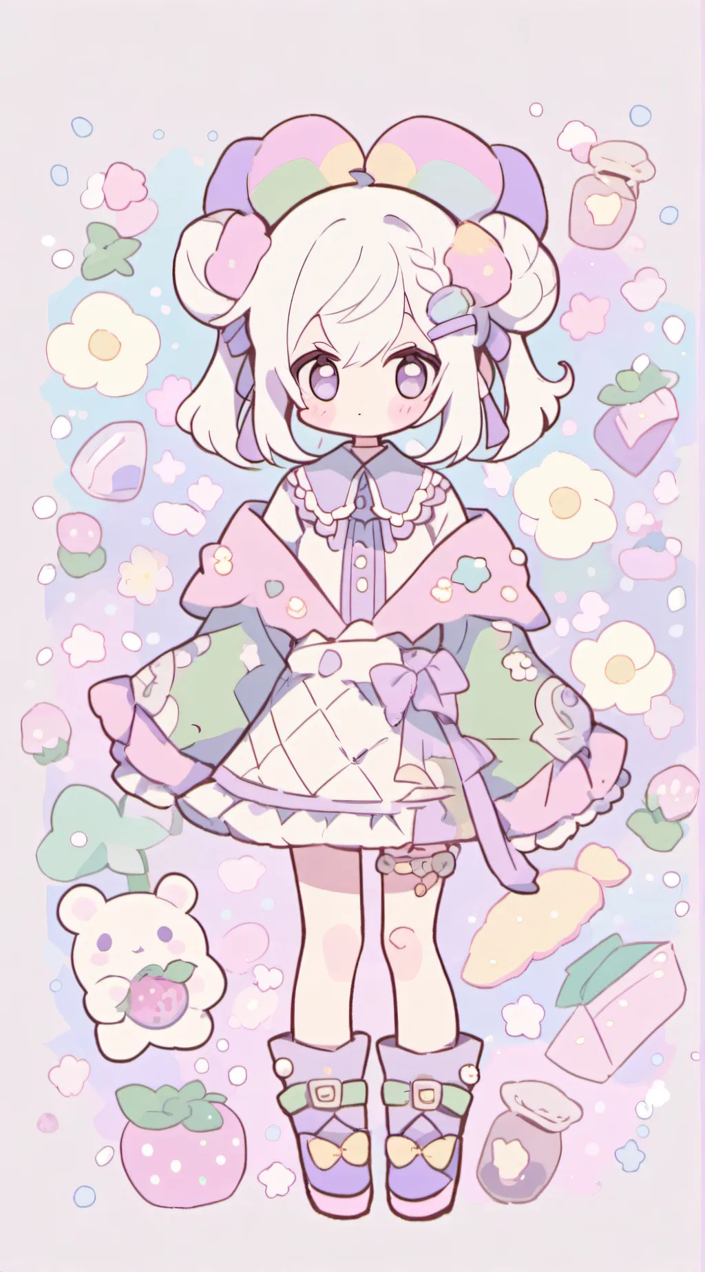 ai character: engel background