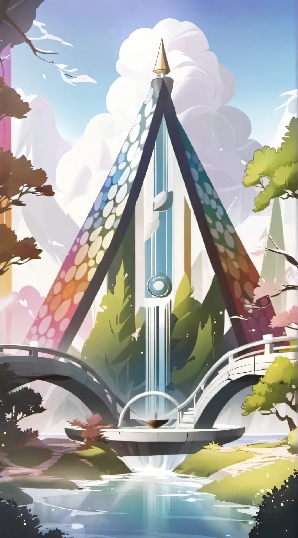 ai character: English Or Spanish background