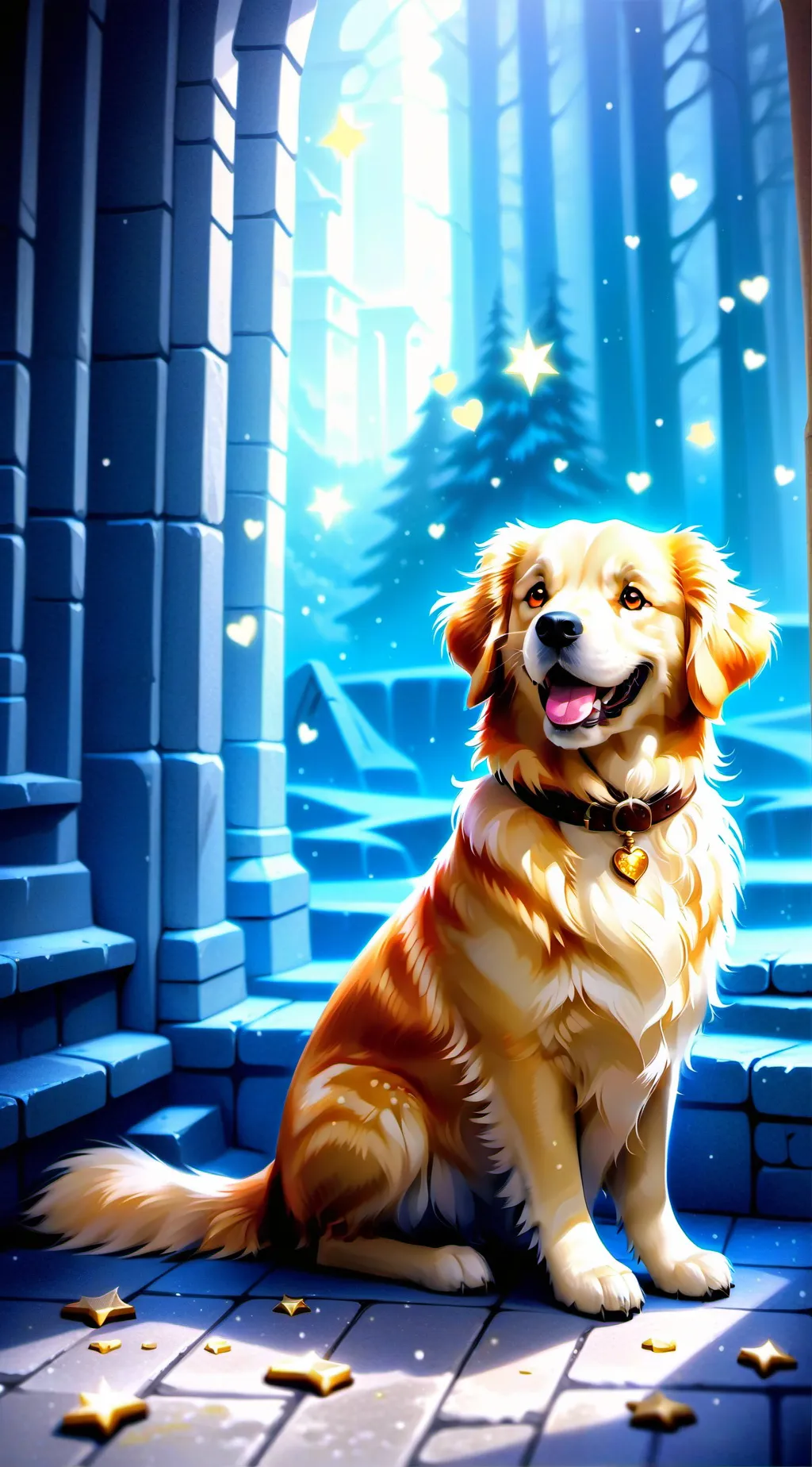 ai character: chickn nuggit  background