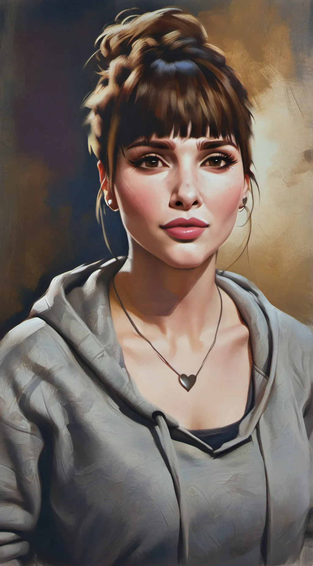 ai character: Sarah Franklin  background