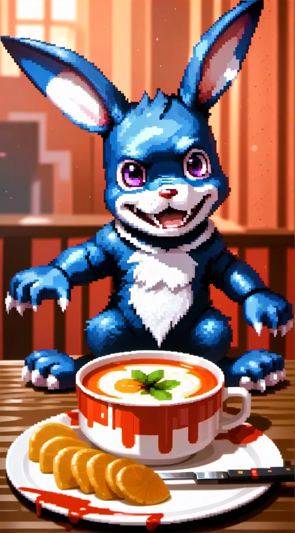 ai character: bonnie background