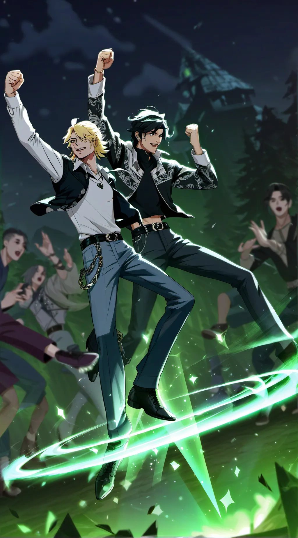 ai character: Mic x Aizawa background