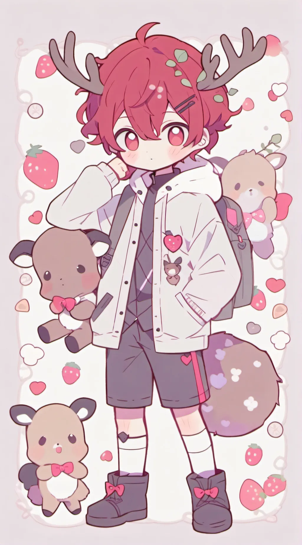 ai character: Alastor but....... background