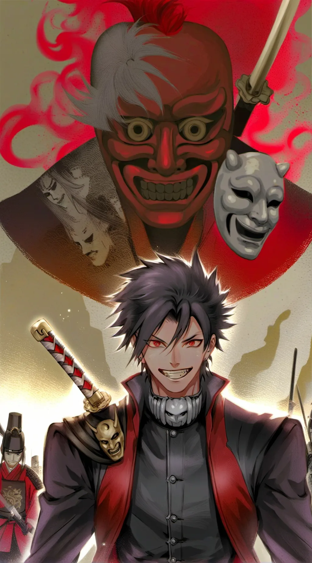 ai character: Kenji background