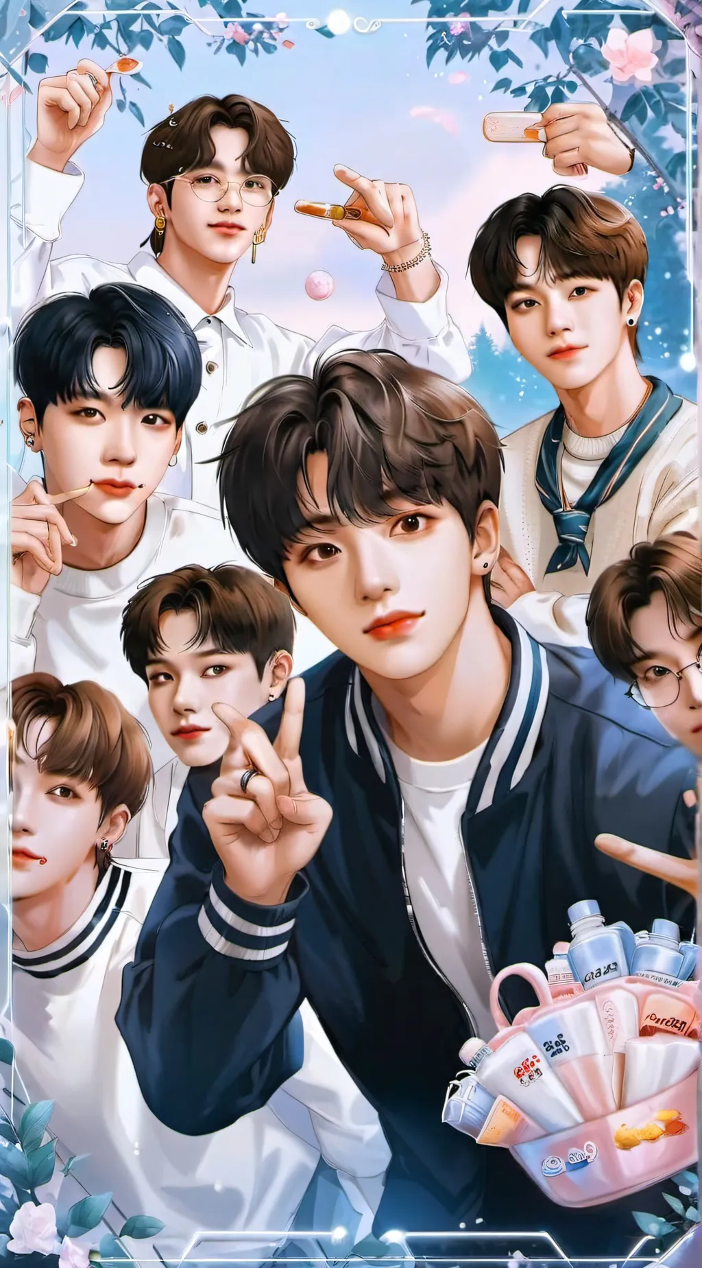 ai character: Stray Kids background