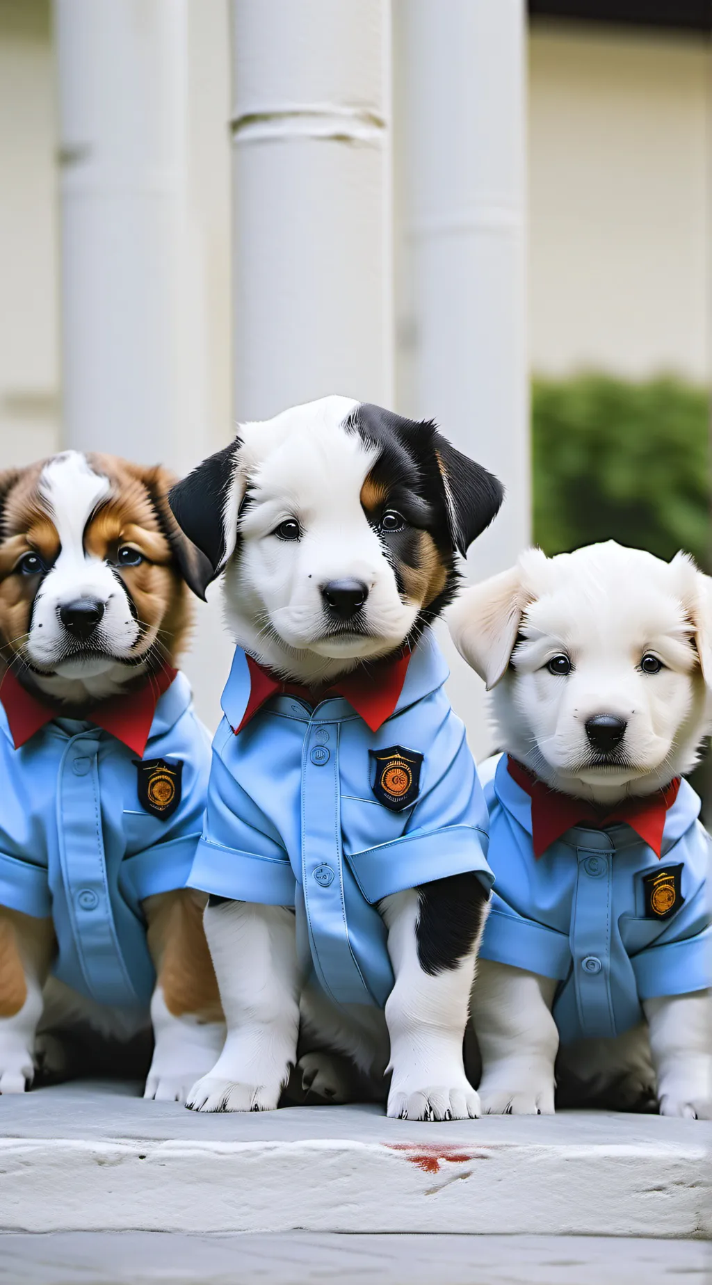 ai character: Pup Academy  background