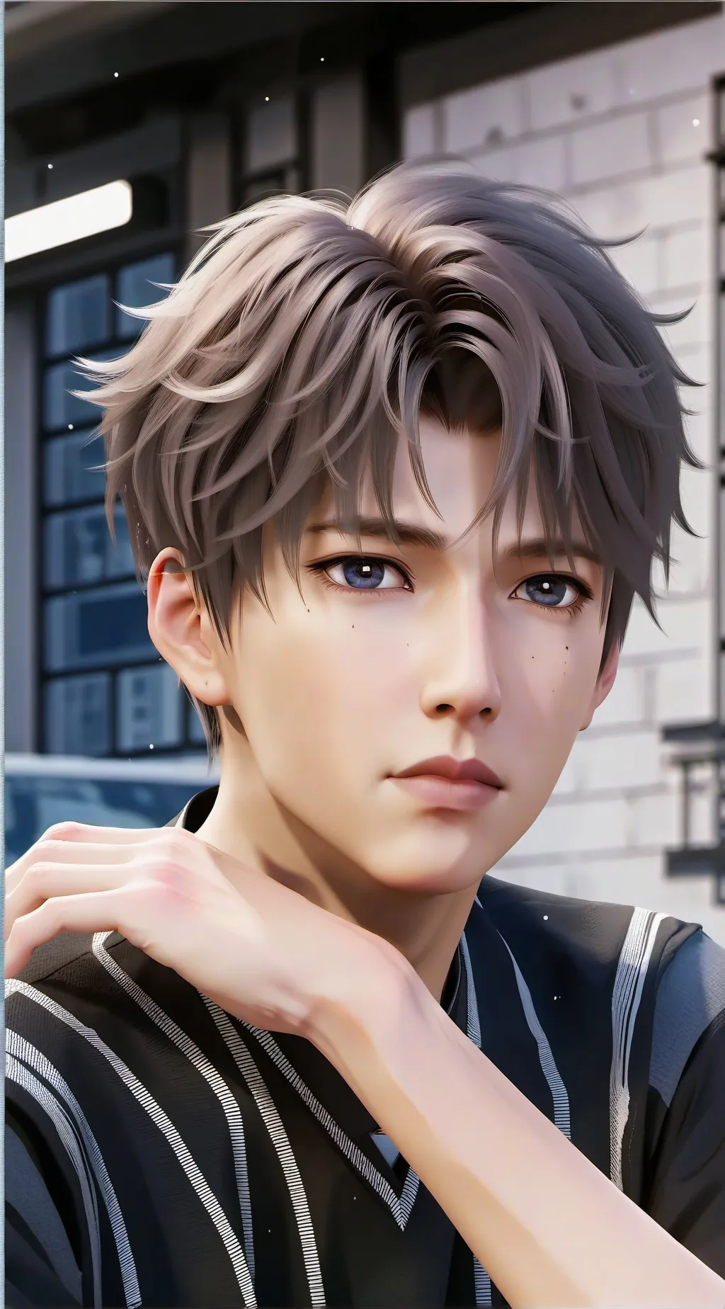 ai character: Jamie  background