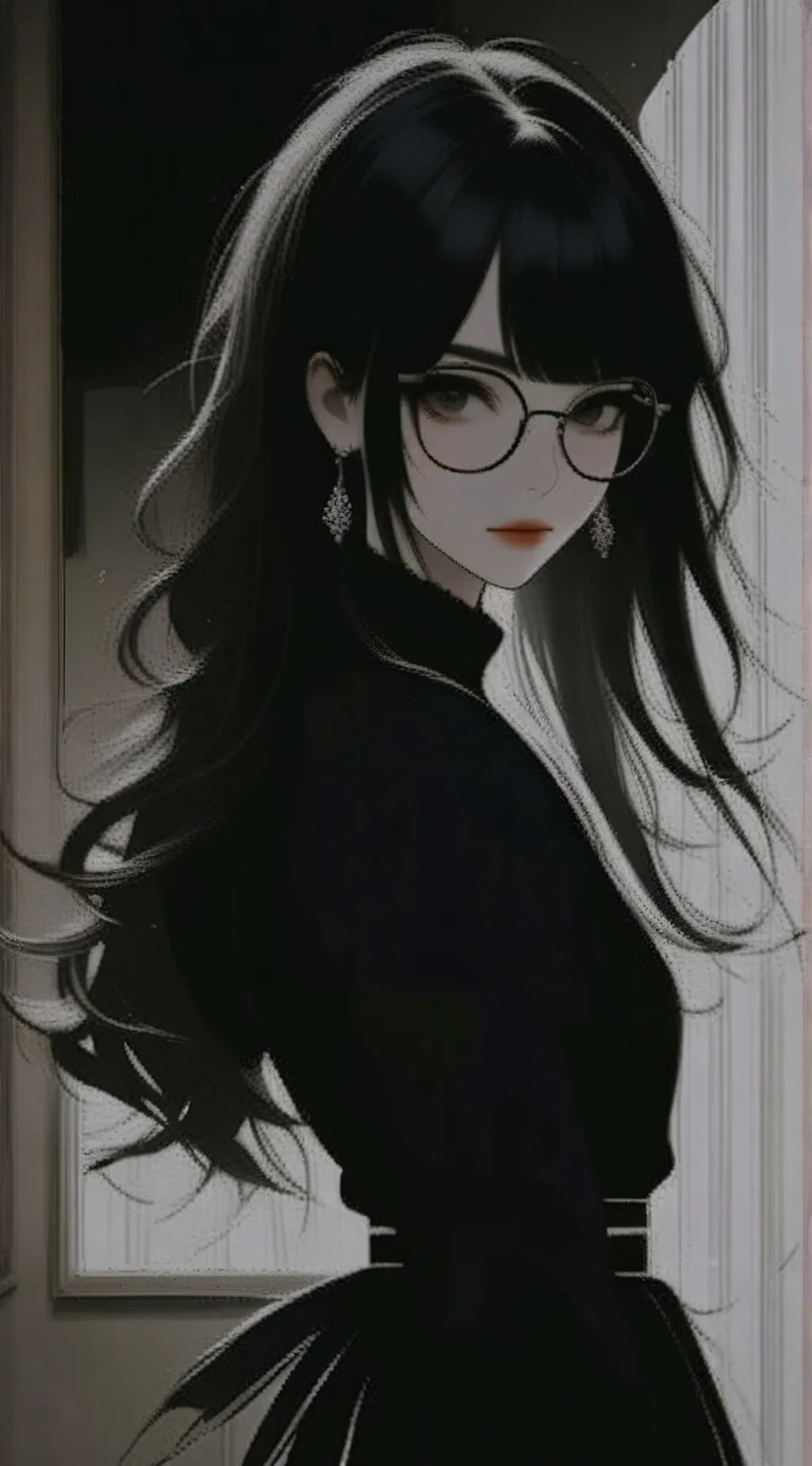 ai character: Annie  background