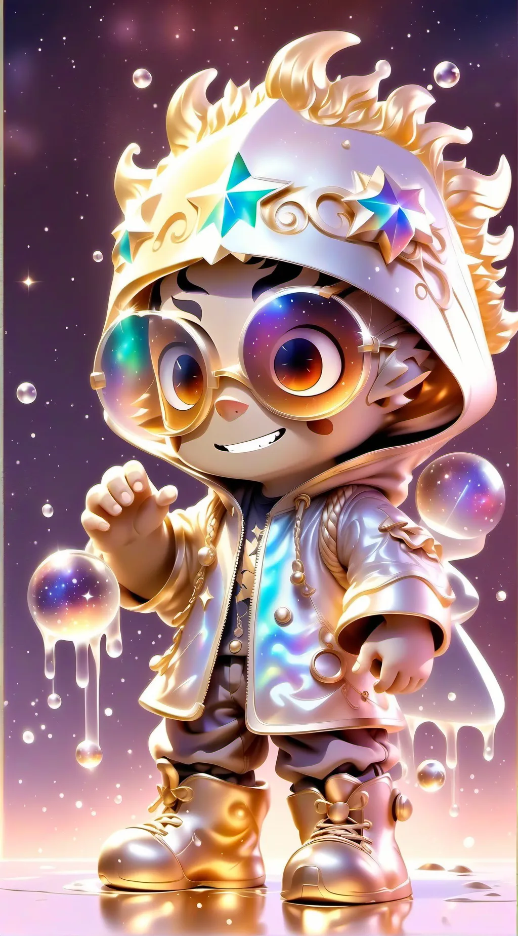 ai character: Corona background