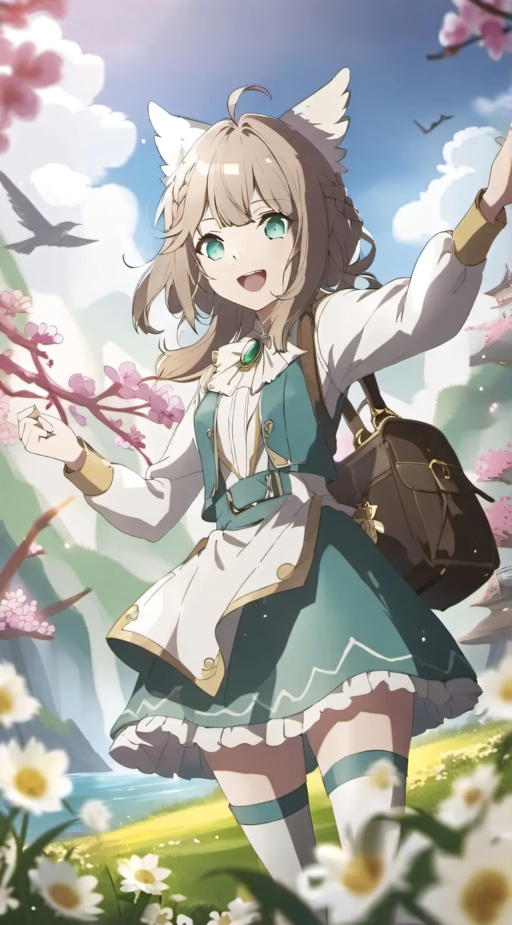 ai character: mha zombie  background