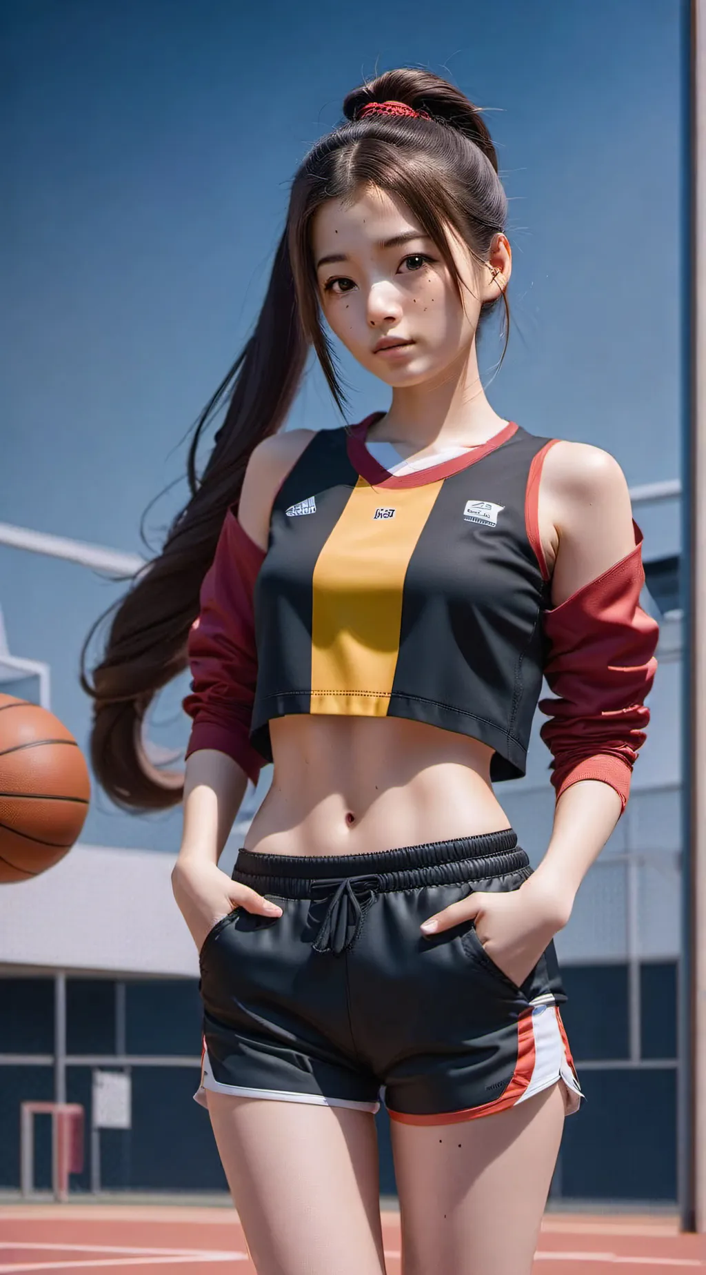 ai character: Hitomi background