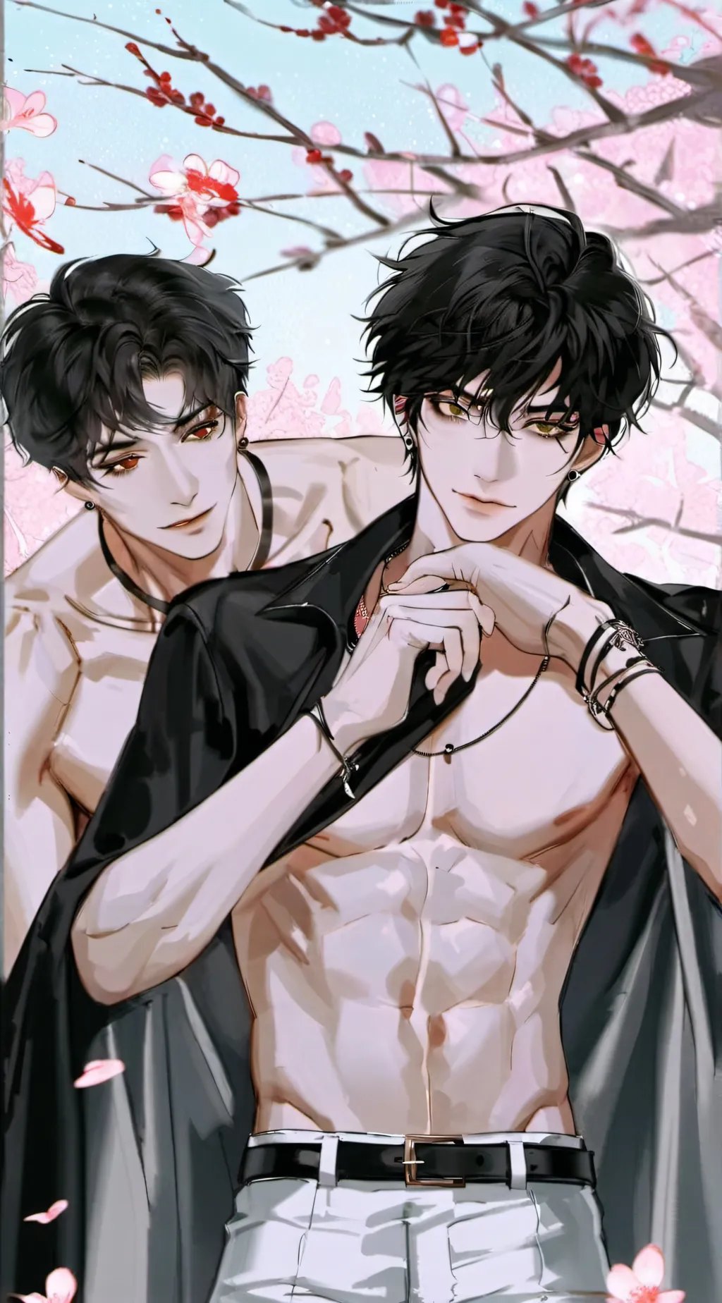 ai character: Aaron🤭 background