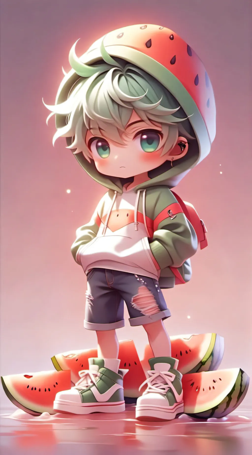 ai character: rocky background