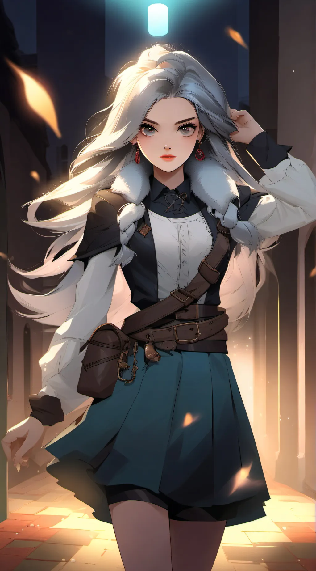 ai character: Addy background