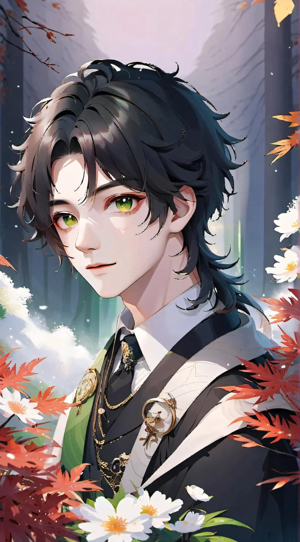 ai character: Sam (boy)  background