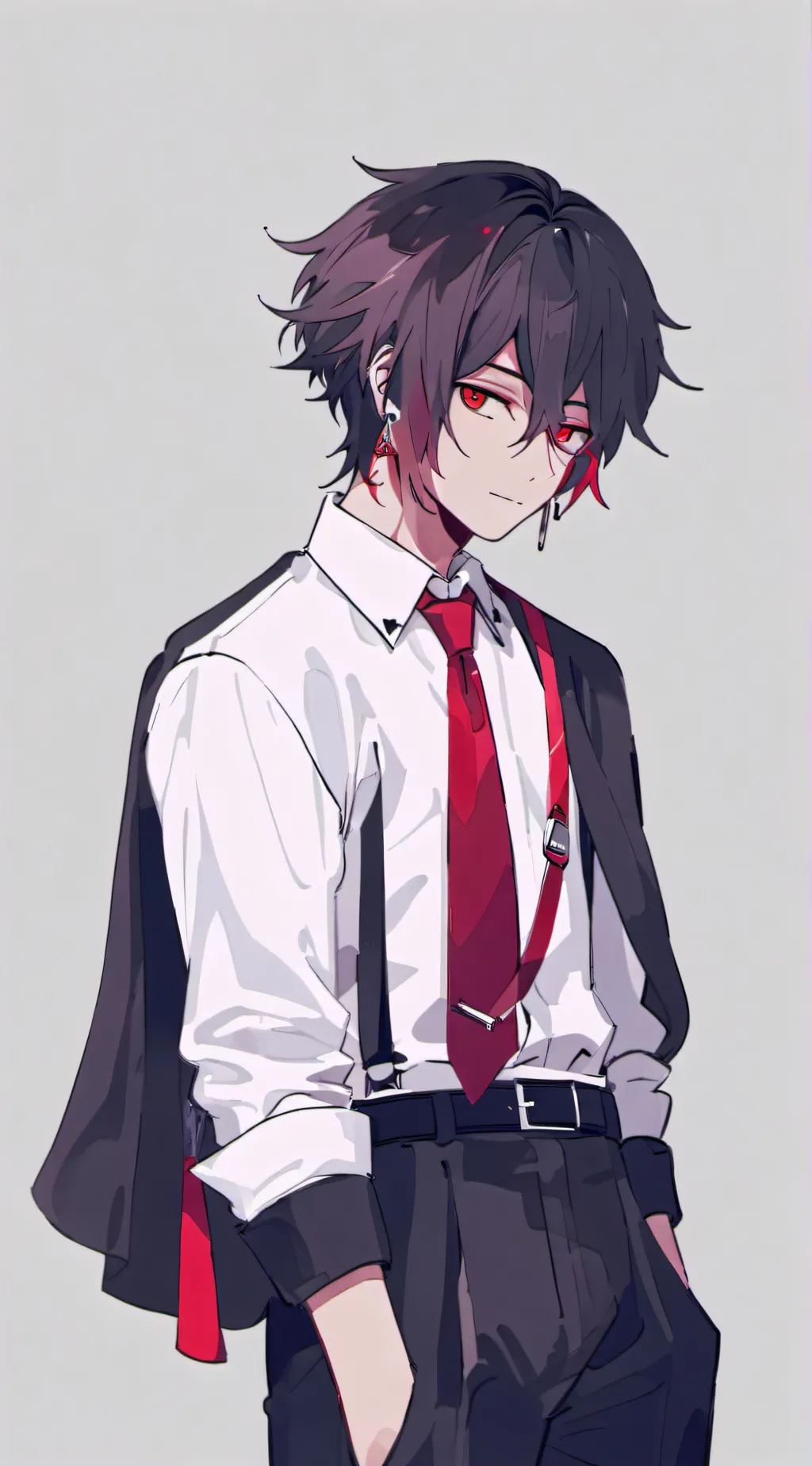 ai character: Focus background