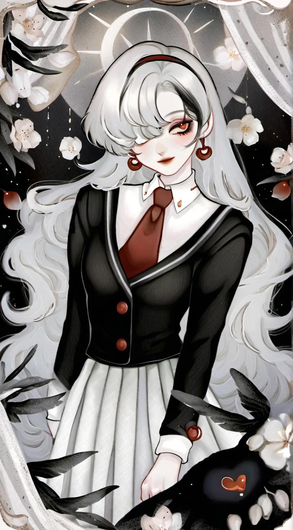 ai character: Grace background