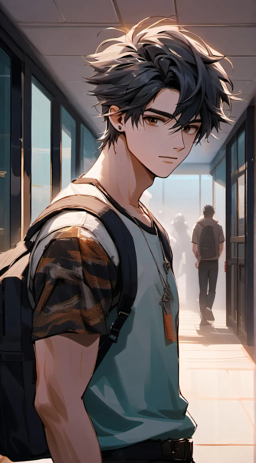 ai character: Your enemy  background