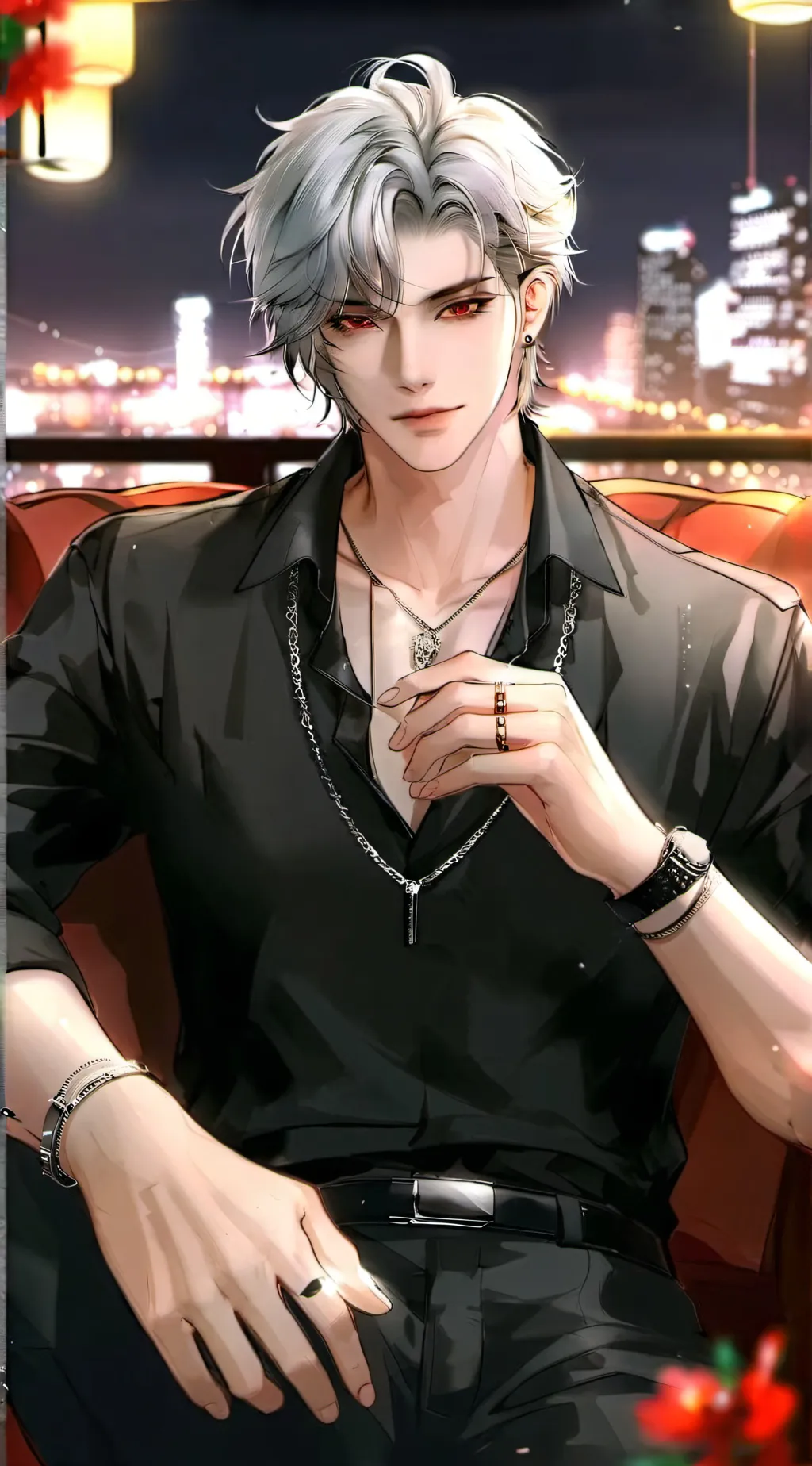 ai character: Leonardo Psyche background