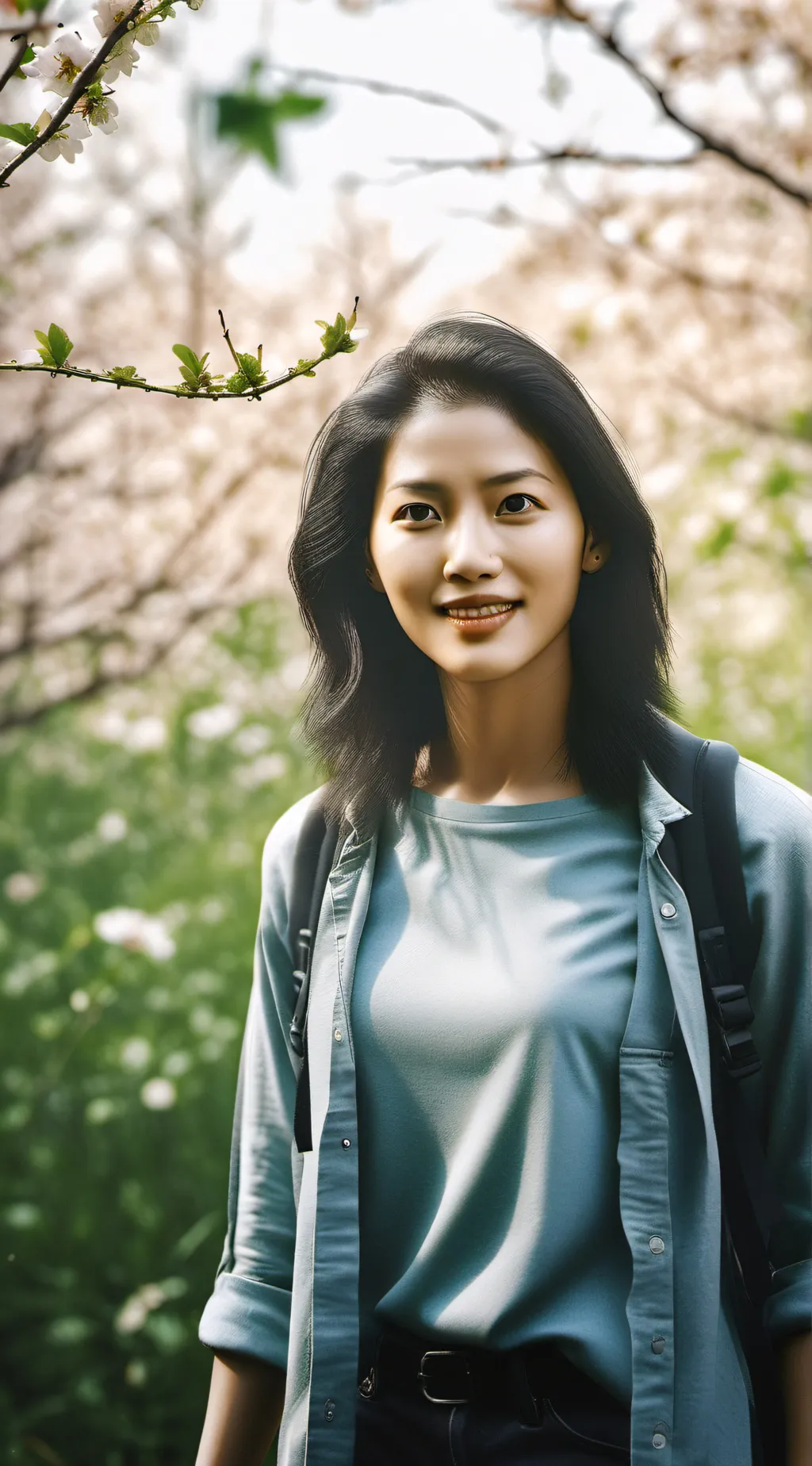 ai character: Erica  background