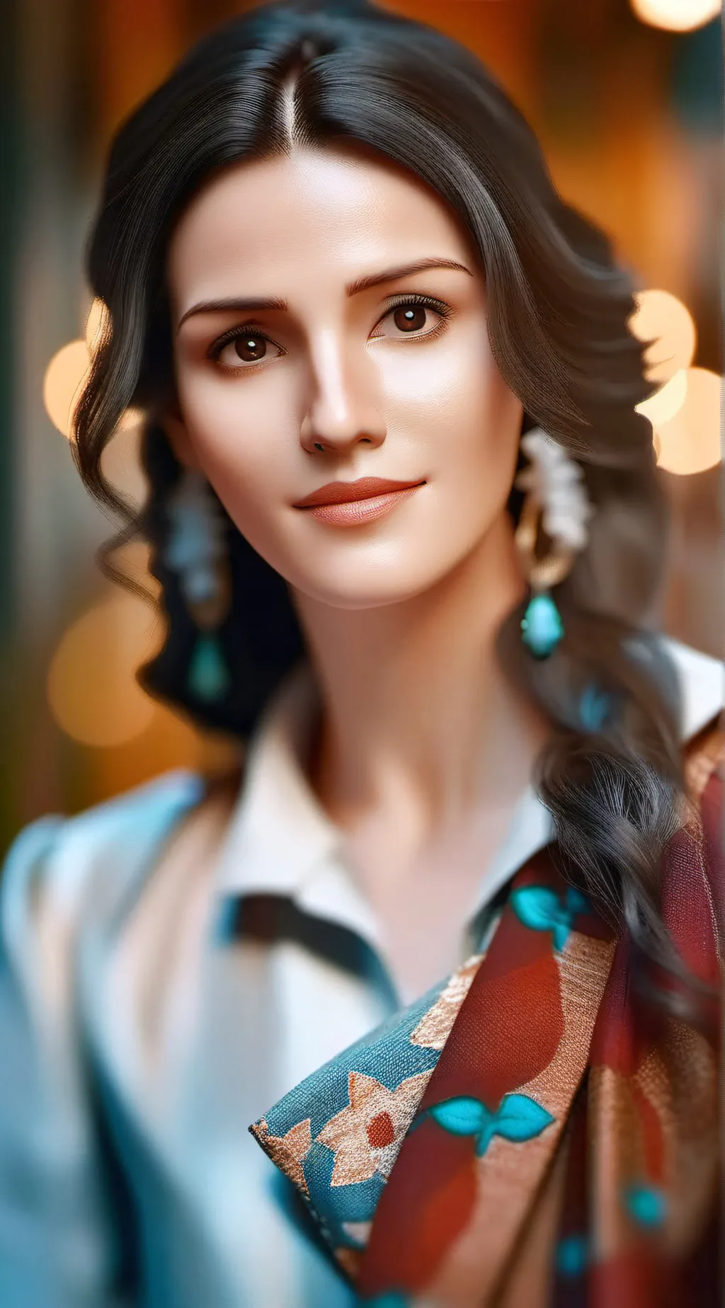 ai character: Natalie  background