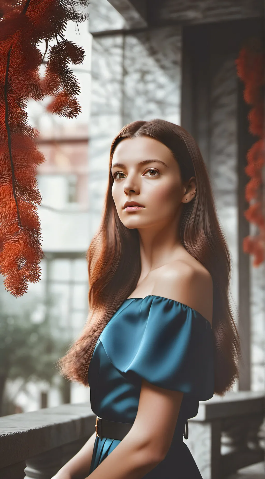 ai character: Lindsey  background