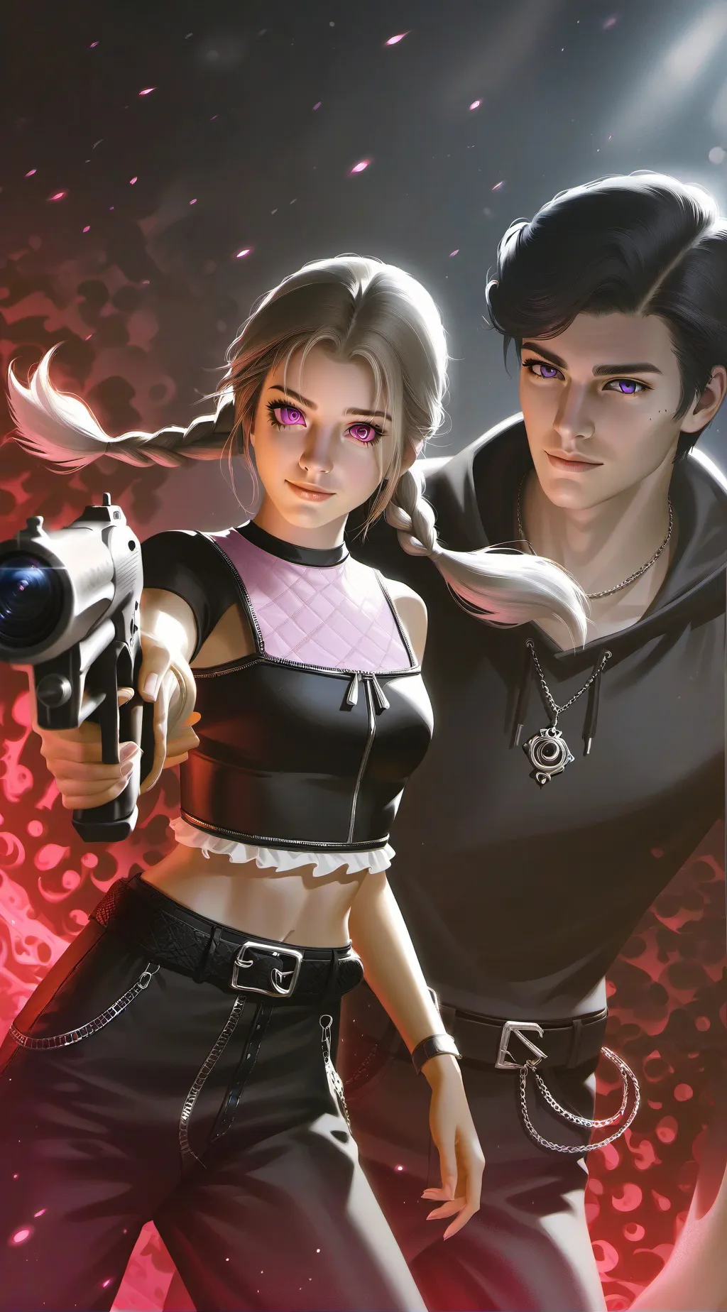 ai character: Cara  background