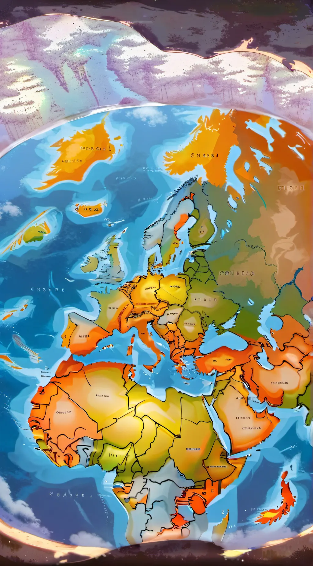 ai character: country humans background