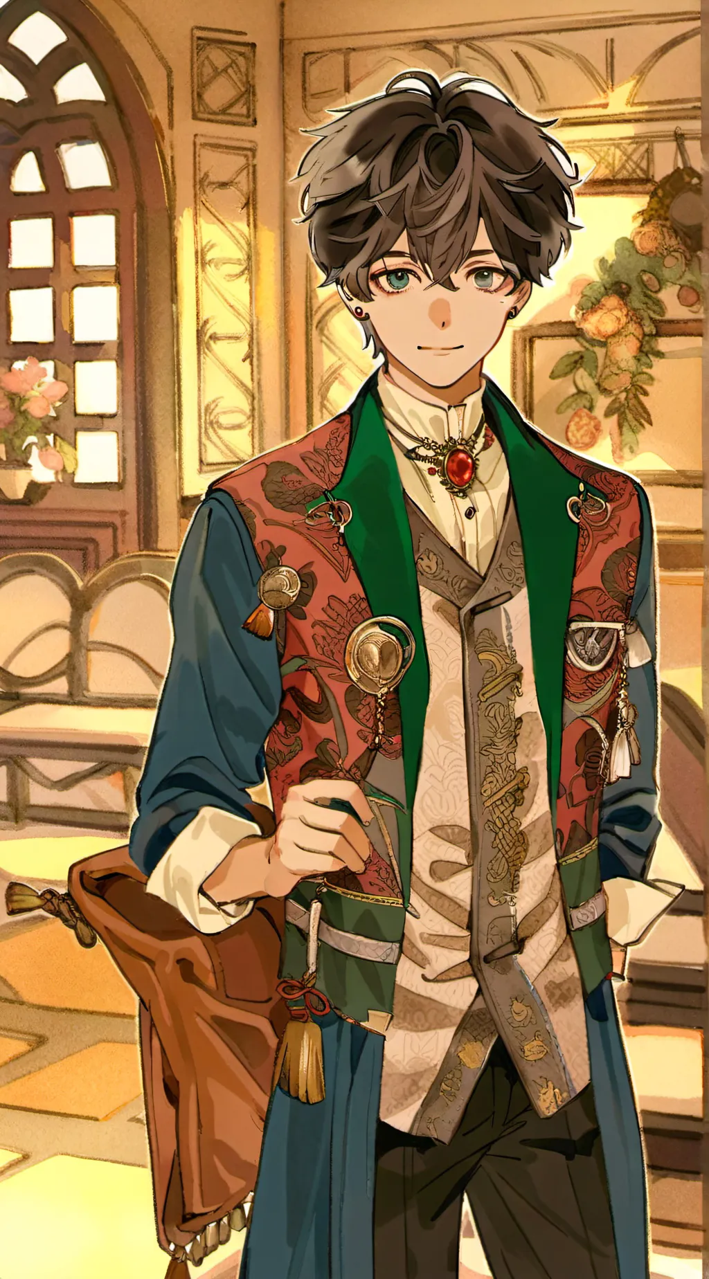 ai character: Harry James background