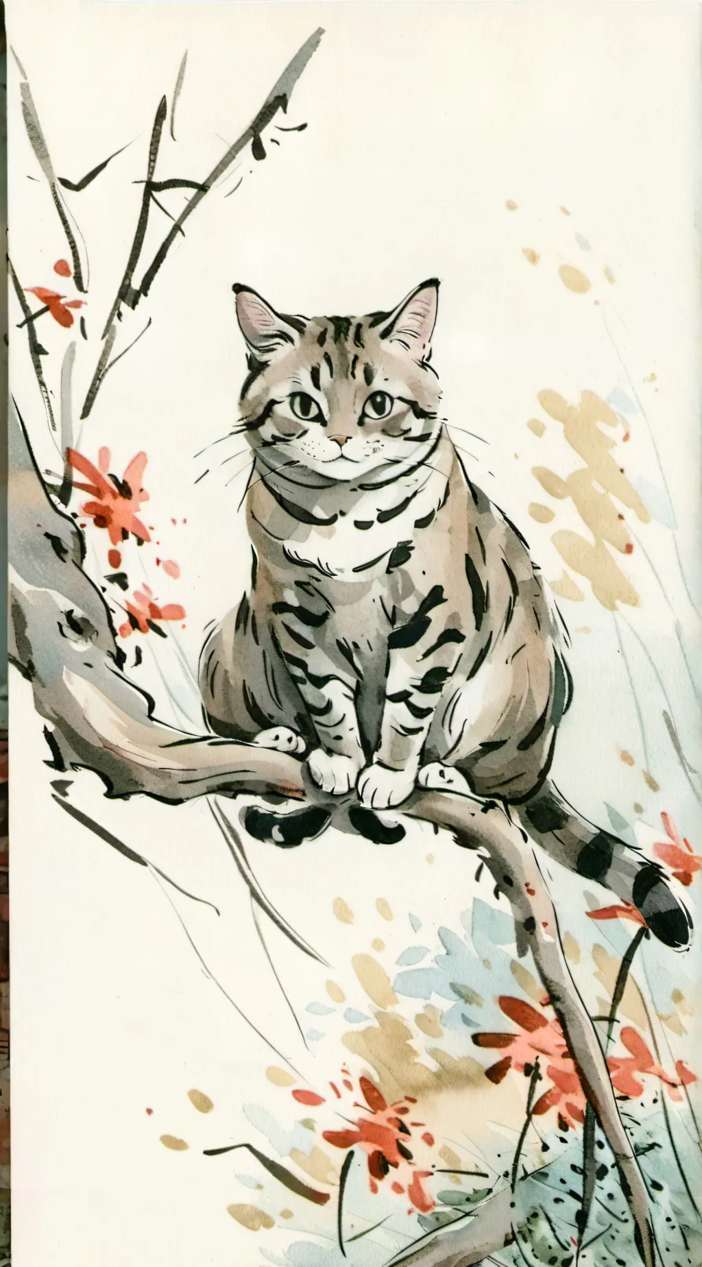 ai character: the skibidi cat background