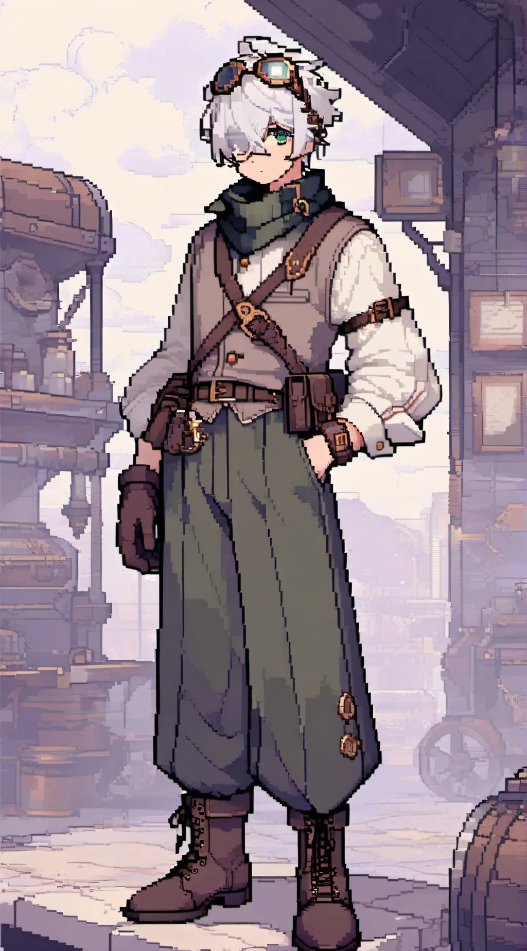 ai character: Alex background