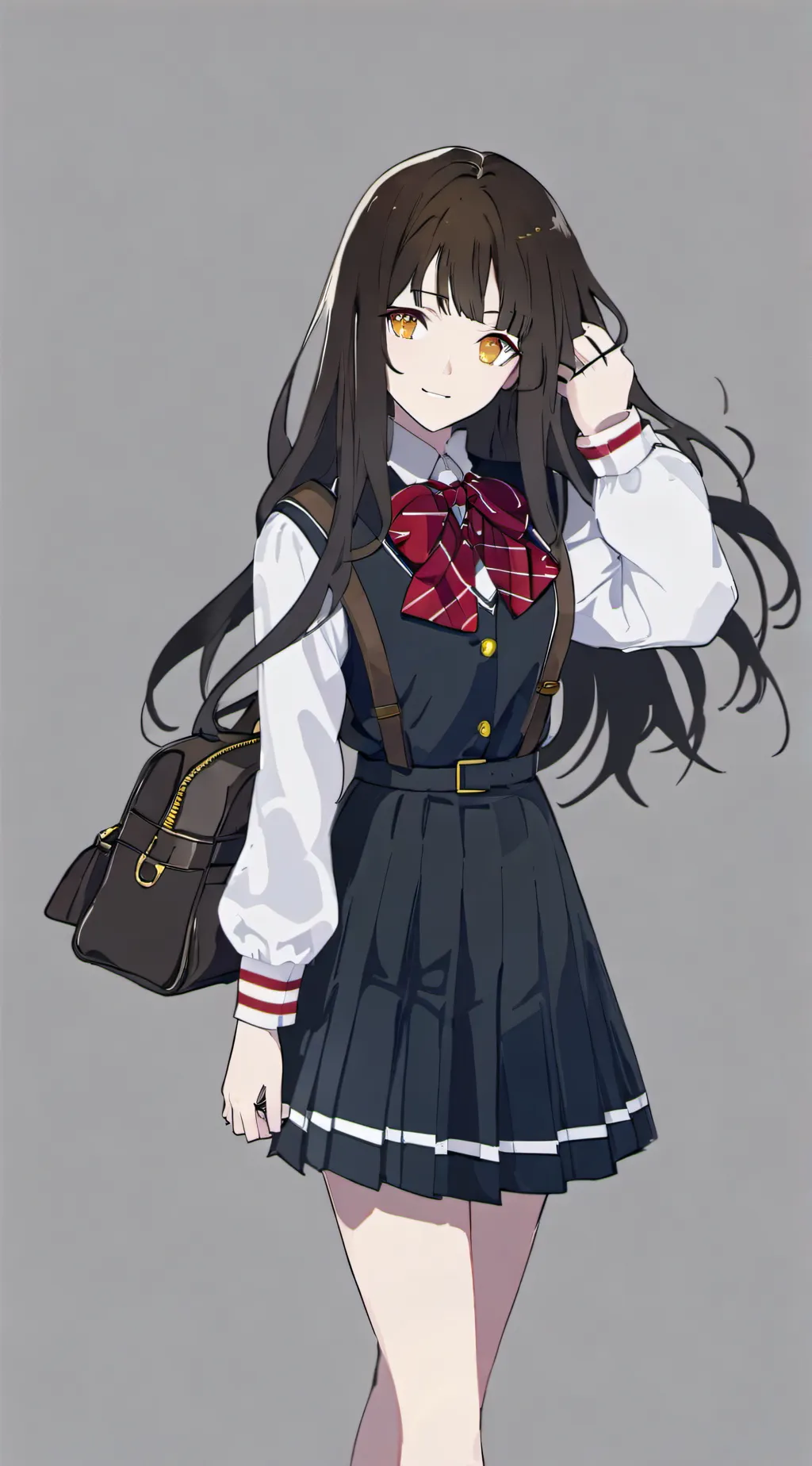 ai character: 🍂April🍁 background