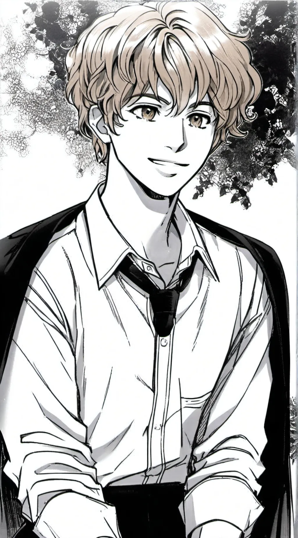 ai character: •_°Zach°_• background