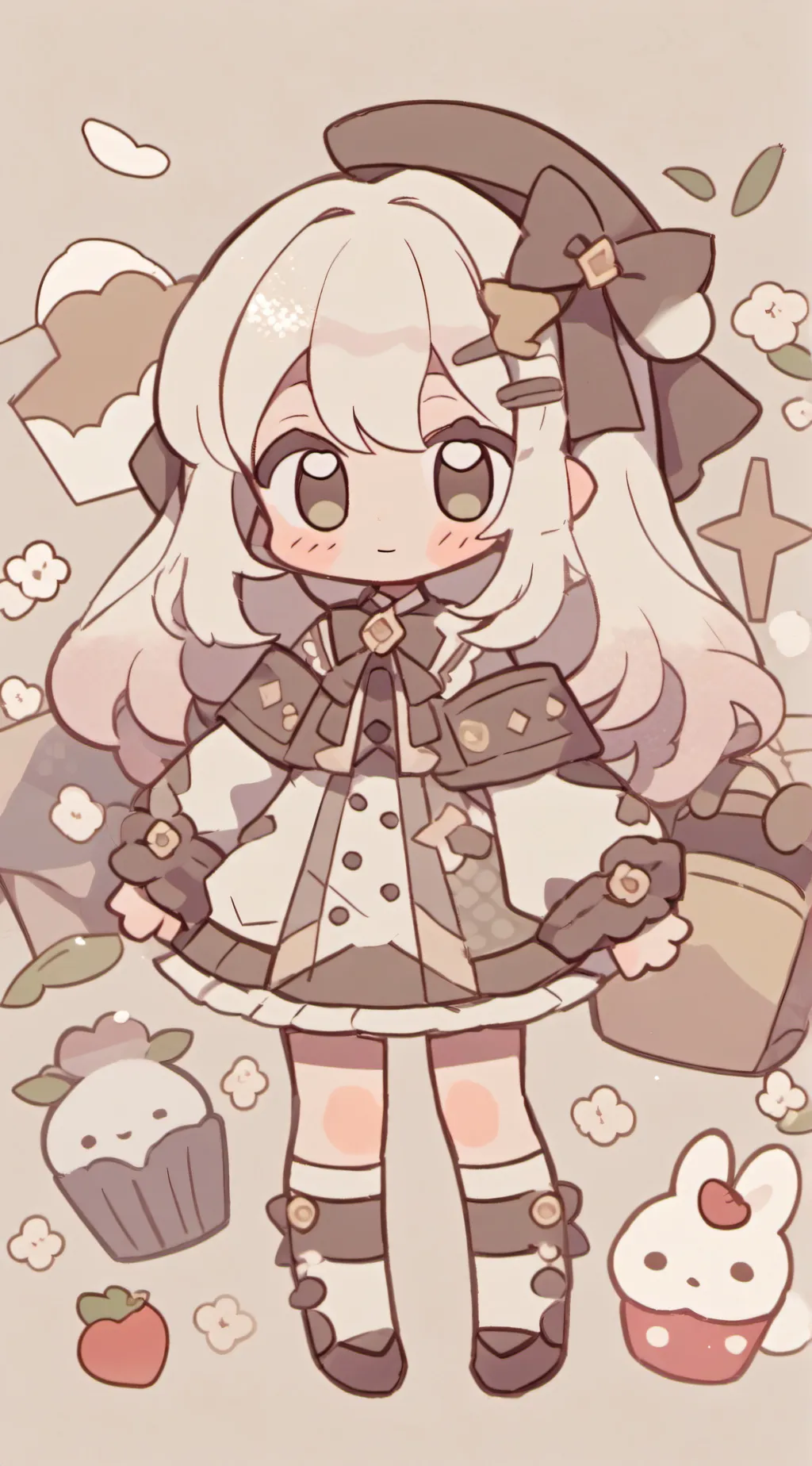 ai character: chicha background