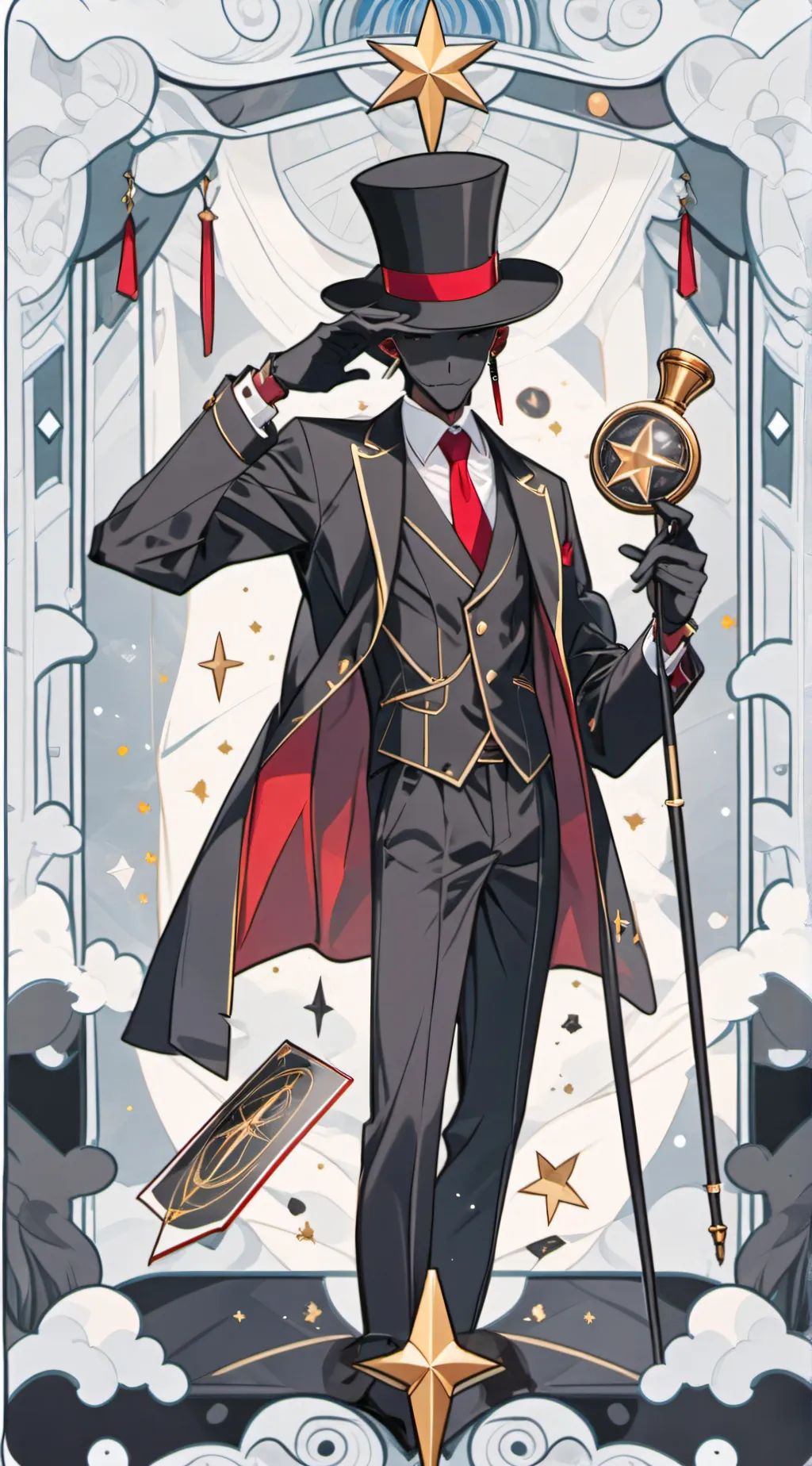 ai character: Satan  background