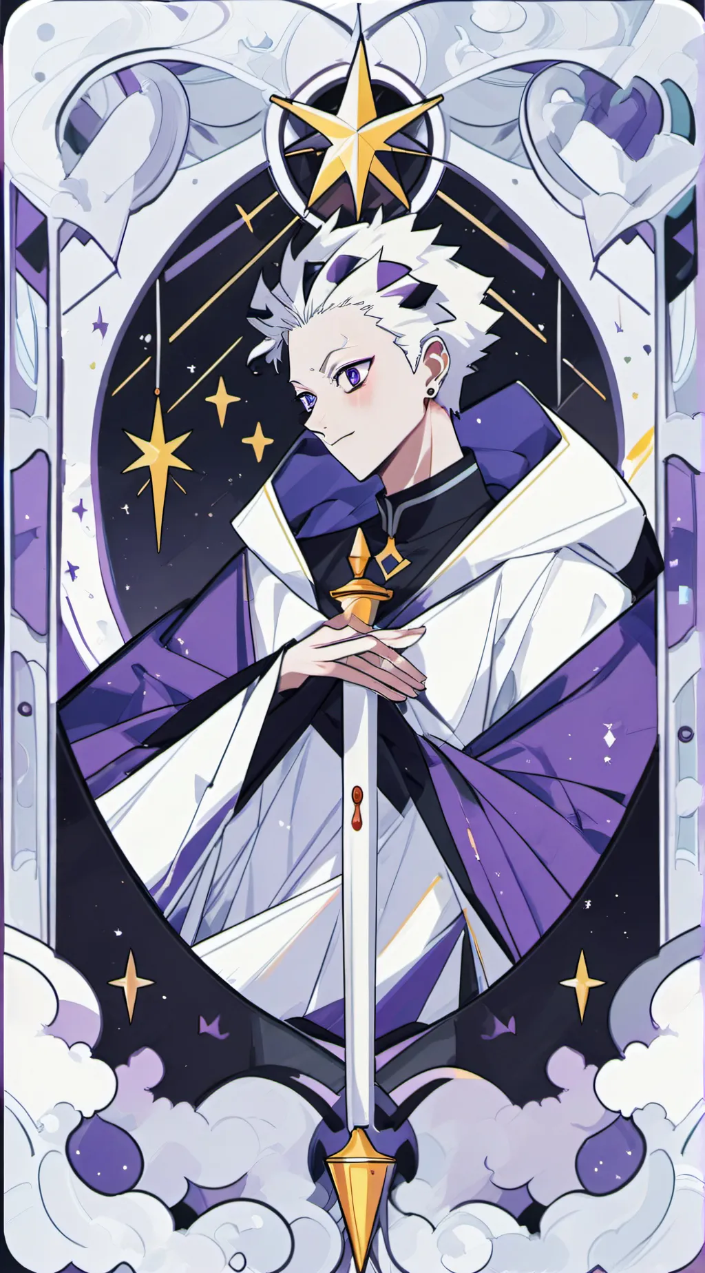 ai character: JJK Tight Box background