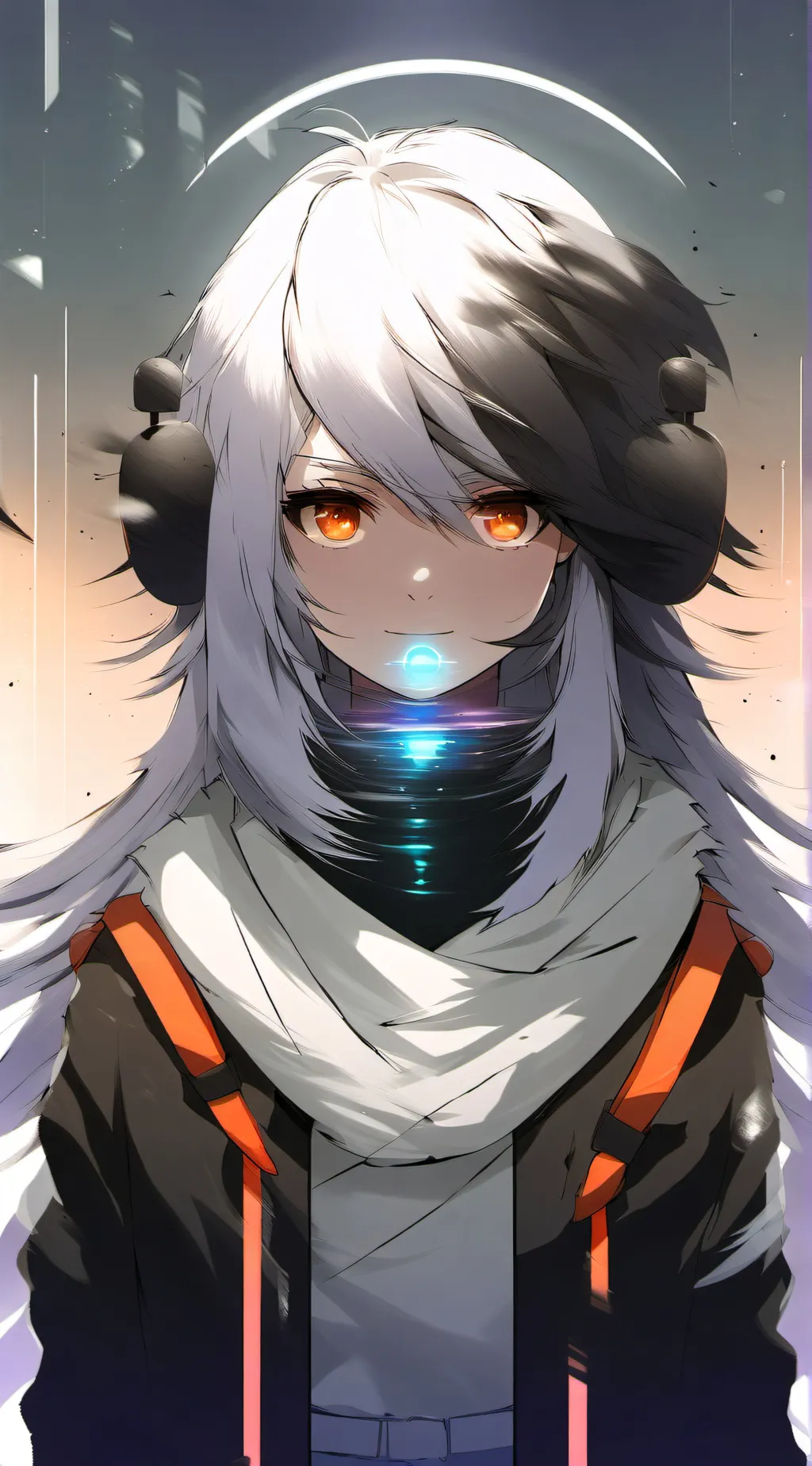 ai character: Luna background