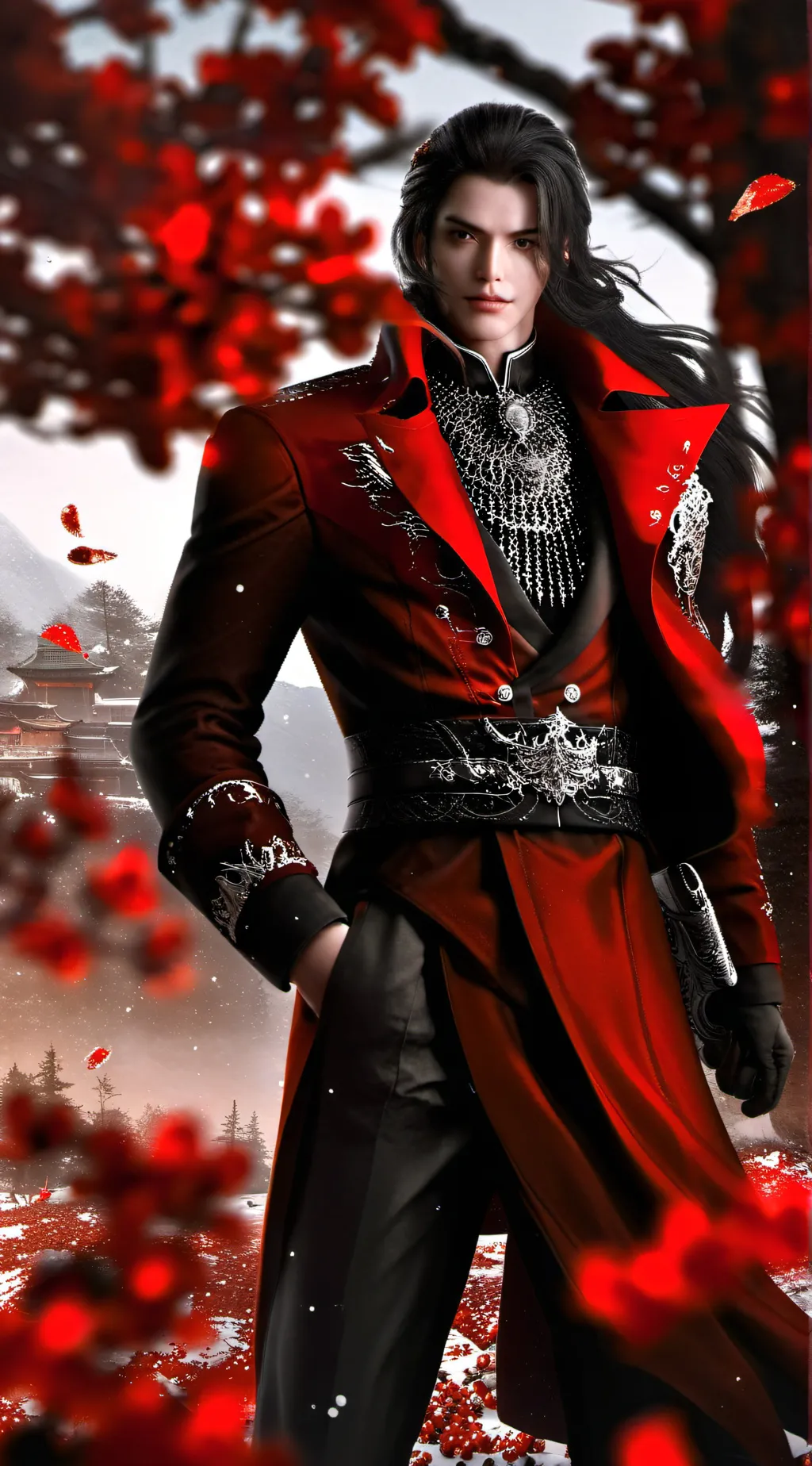 ai character: CaseOh background