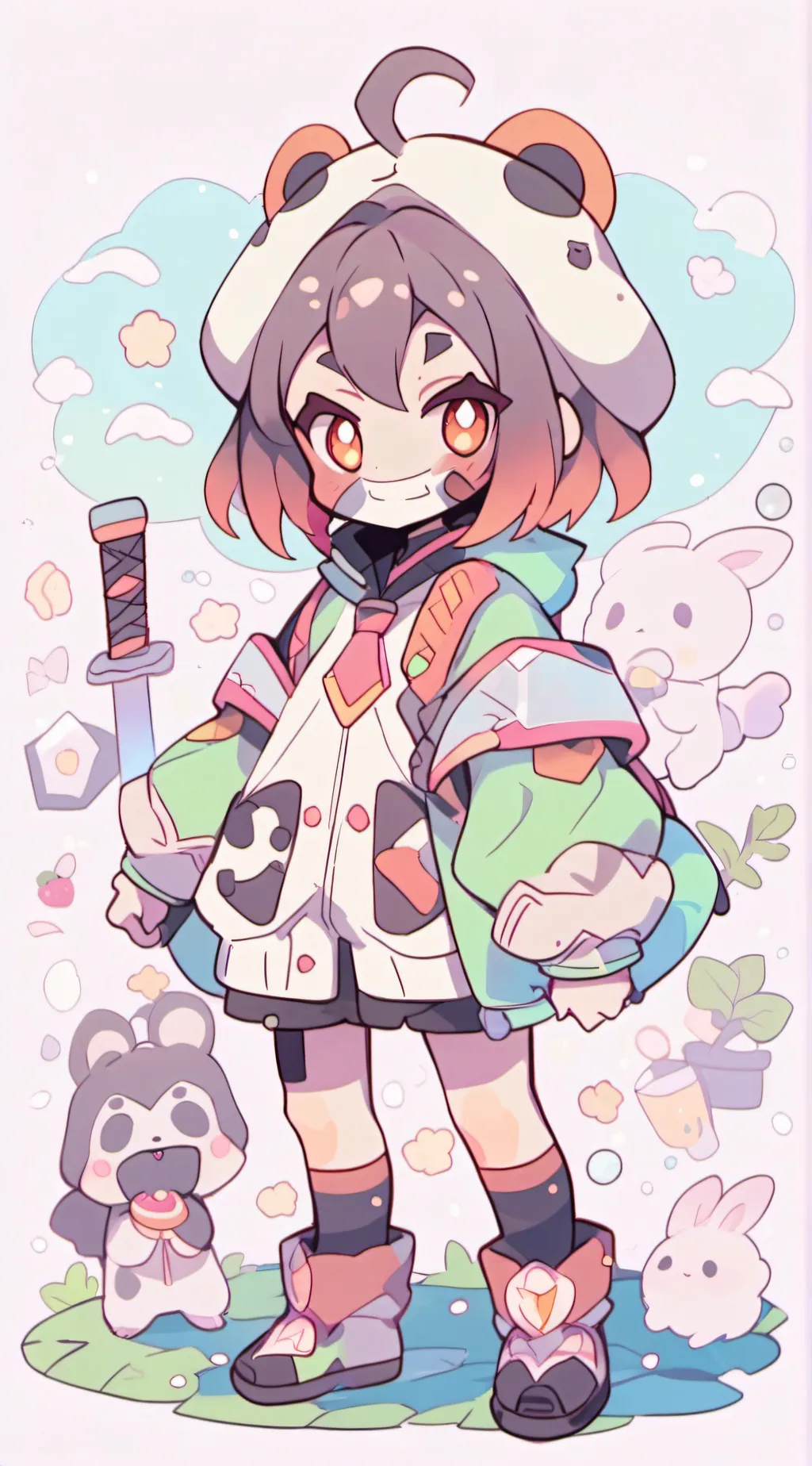 ai character: Alastor like you  background