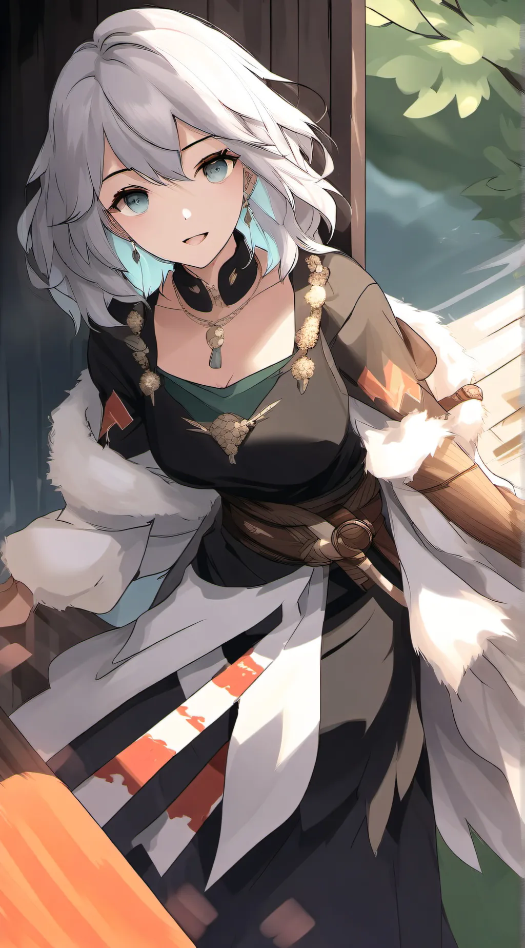 ai character: IDK background