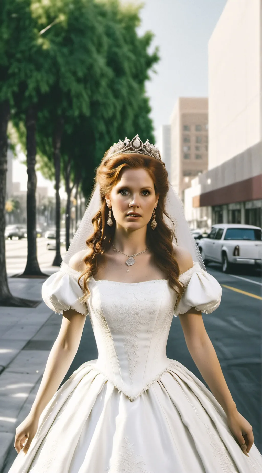 ai character: Joyce Batman Gram background