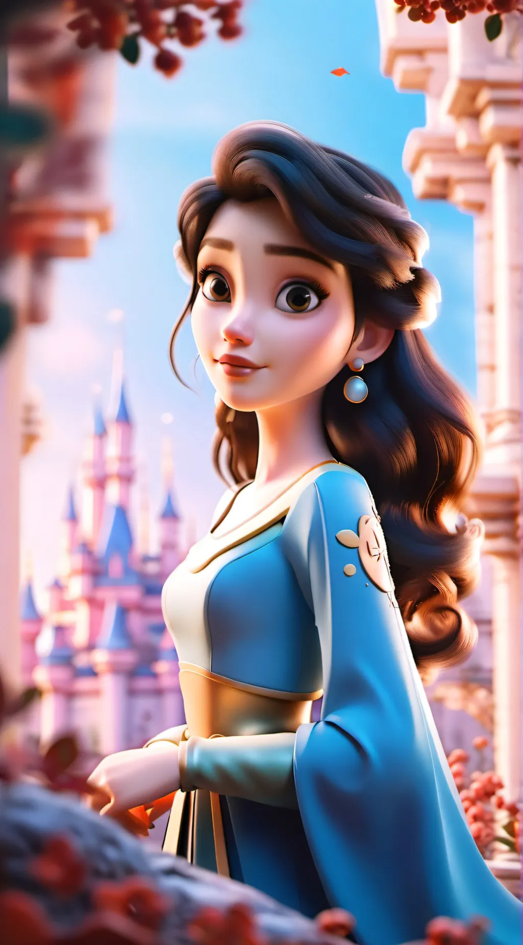 ai character: Suzanne  background